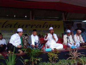 Maruf Amin Kunjungi Ponpes Ath-Thahiriyah Lombok