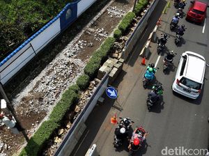 Asyik, Trotoar Gatot Subroto Akan Ditata Seperti Sudirman-Thamrin