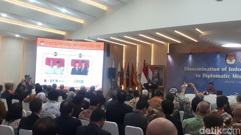 KPU Sosialisasikan Pemilu 2019 ke 170 Dubes Asing