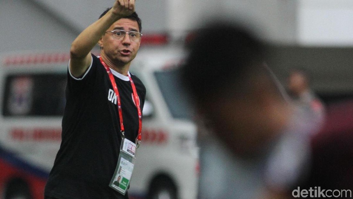 Pelatih PSM Makassar, Darije Kalezic. (Foto: Rifkianto Nugroho/detikSport)