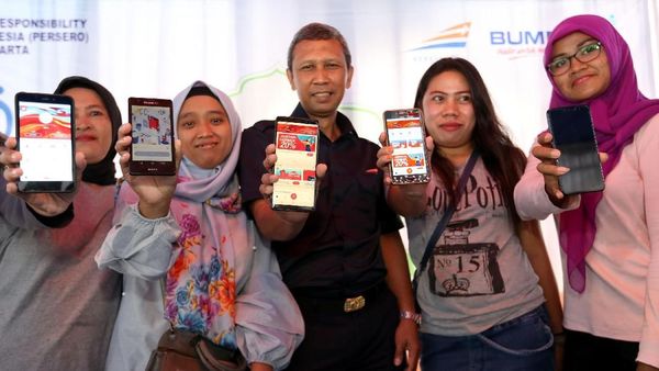 PT KAI Gelar Pasar Murah Terkait Sosialisasi Pembayaran Digital
