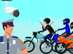 Dear Wargi Bandung, Merokok Sambil Berkendara Bakal Kena Tilang