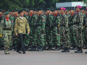 Gagahnya TNI di Era Jokowi