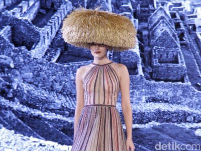 Indahnya 20 Gaun Karya Desainer Hian Tjen yang Terinspirasi Budaya Peru