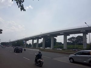 Fakta Jalur LRT Cibubur-Cawang Sudah Tersambung