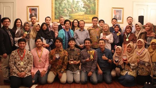 tim delegasi saat disambut di KBRI Moskow | Dok: KBRI Berlin