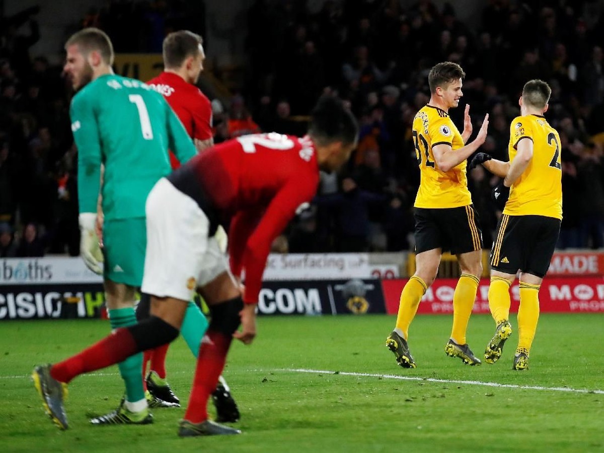 Manchester United kalah dari Wolverhampton Wanderers. (Foto: Andrew Boyers/Action Images via Reuters)
