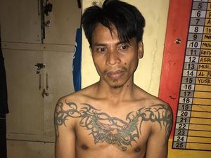 Aniaya Anak di Makassar, Pria Bertato Elang Ditangkap