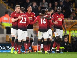 Ini adalah gol perdana McTominay dalam seragam Setan Merah. Foto: Michael Regan/Getty Images