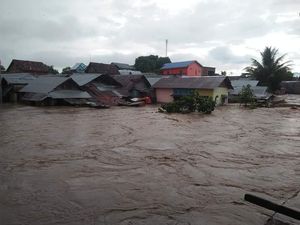 Banjir di Dompu NTB, 3 Kelurahan Terendam dan Puluhan Ternak Hanyut