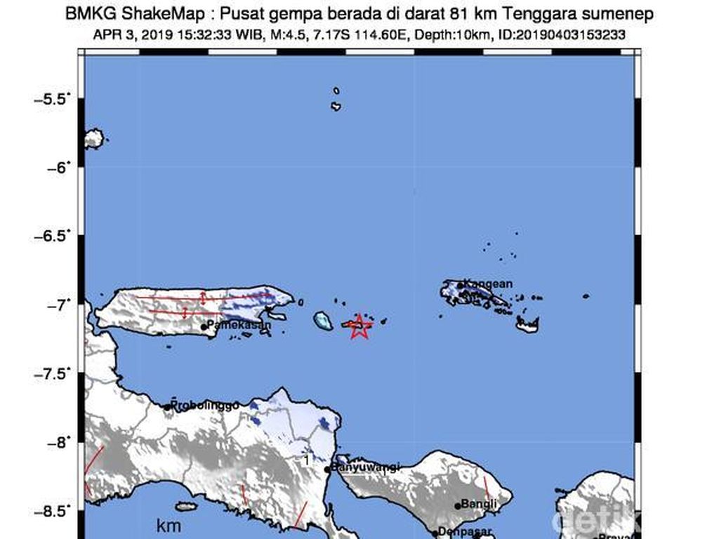 14 Kali Gempa Susulan Guncang Sumenep, Ini Penyebabnya 14 Kali Gempa Susulan Guncang Sumenep, Ini Penyebabnya