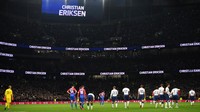 Gol itu kemudian digandakan Christian Eriksen. (REUTERS/Dylan Martinez)