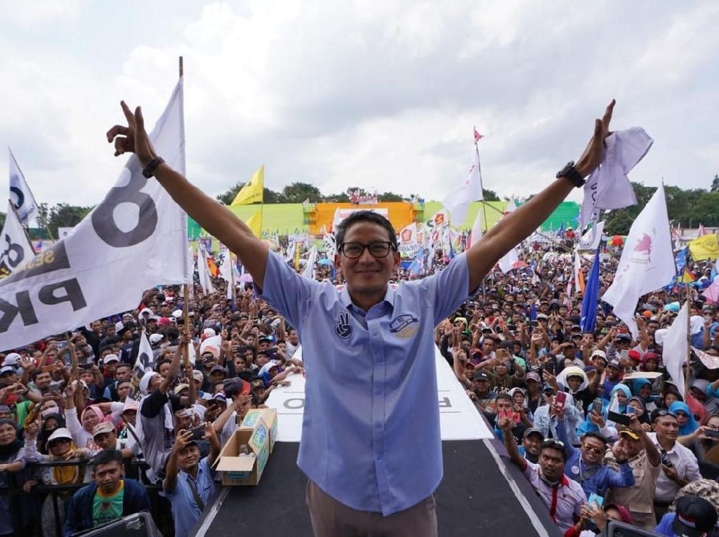 Sandiaga Soroti Perekonomian Era Jokowi Tidak Sesuai Janji