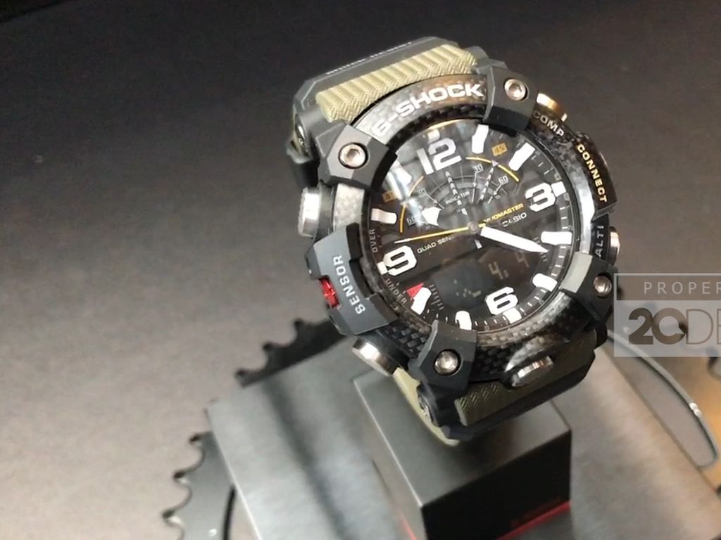 G-Shock Luncurkan Jam Tangan Ringan dari Serat Karbon