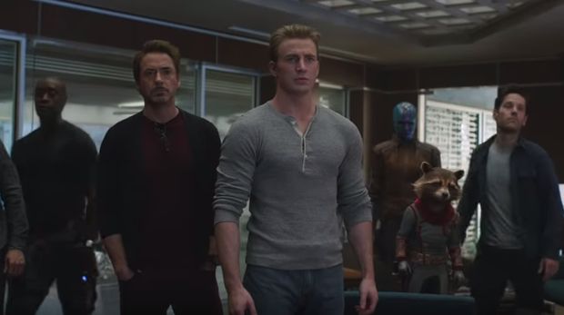 Cuplikan Avengers Endgame