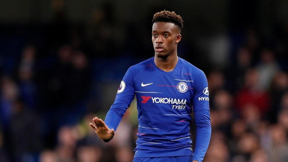 Frank Lampard berharap Callum Hudson-Odoi memperpanjang kontraknya di Chelsea (Foto: David Klein/Reuters)
