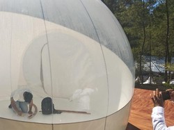 Bubble Tent Pertama di Sumatera Hadir di The Kaldera Danau Toba