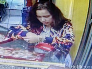 Tak Lapor Polisi, Pemilik Ingin Wanita Necis Pencuri Emas Tobat