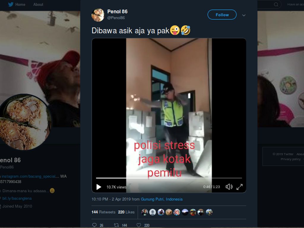 Viral Video Polisi Joget Stres Jaga Kotak Pemilu, Kenali 9 Manfaat Menari Viral Video Polisi Joget Stres Jaga Kotak Pemilu, Kenali 9 Manfaat Menari