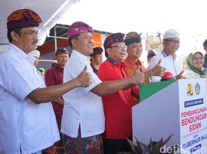 Telan Rp 800 M Bendungan Sidan bakal Suplai Air Baku hingga Listrik Telan Rp 800 M Bendungan Sidan bakal Suplai Air Baku hingga Listrik