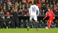 Sejak ditunjuk kembali menggantikan Santiago Solari, Zidane telah memimpin Madrid di tiga pertandingan, di mana dua sebelumnya selalu menang (vs Celta Vigo 2-0 dan Huesca 3-2). REUTERS/Heino Kalis.