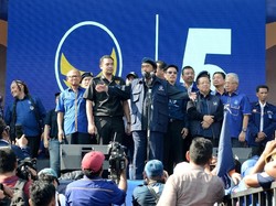 Kampanye di Medan, Surya Paloh Ajak Ciptakan Pemilu yang Kekeluargaan
