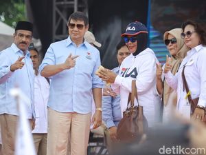 Prabowo Sakit, Batal Hadiri Kampanye Akbar di Pangkalpinang
