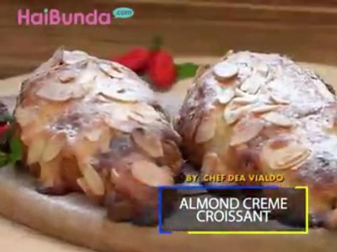 Resep Almond Creme Croissant/