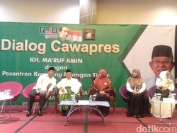 Sindiran Maruf Amin kepada yang Dikiaikan