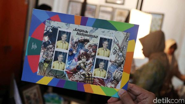 Keren! Kini Ada Perangko Edisi Super Hero Indonesia