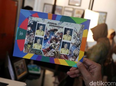 Keren! Kini Ada Perangko Edisi Super Hero Indonesia