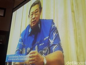Di Hadapan Kader, SBY Minta Maaf Tak Bisa Kampanye di Tanah Air