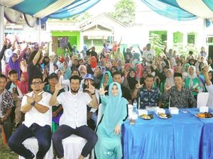 Ikut Primus Blusukan, Jihan Fahira Doakan Sandiaga Uno