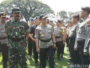 Panglima TNI dan Kapolri Cek Kesiapan Pasukan Jateng Jelang Pemilu