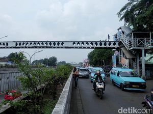 JPO Pasar Minggu Bakal Dipercantik dengan Gaya Futuristik Milenial