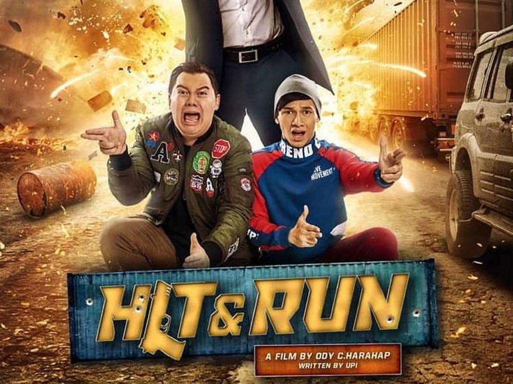Usung Genre Action-Comedy, Hit & Run Resmi Rilis Poster Usung Genre Action-Comedy, Hit & Run Resmi Rilis Poster