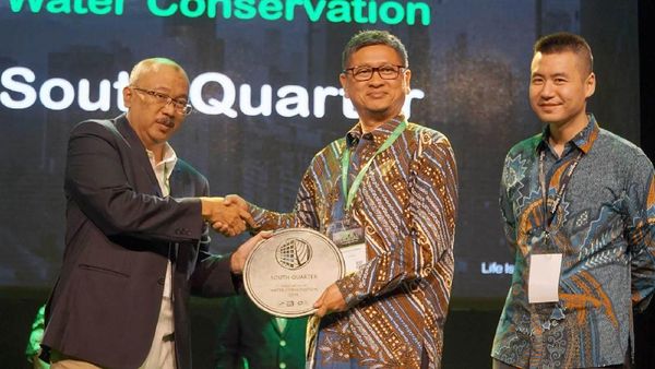 Penghargaan Konservasi Air untuk Penataan Gedung Intiland