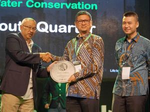 Penghargaan Konservasi Air untuk Penataan Gedung Intiland