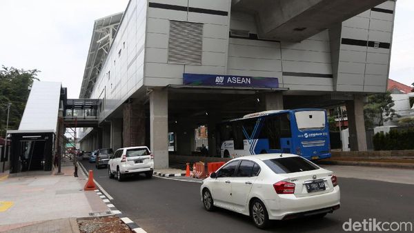 Pemprov DKI Rencanakan Bangun Skybridge di Stasiun MRT Asean