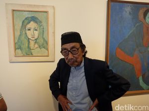Maestro Pelukis Jeihan Sukmantoro Sakit Kondisinya Kritis Maestro Pelukis Jeihan Sukmantoro Sakit Kondisinya Kritis
