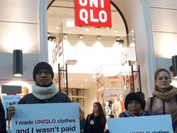 Penjahit Indonesia Demo Uniqlo Jepang Hingga Denmark karena Belum Dibayar