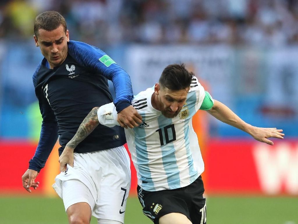Griezmann Penasaran Berat Main Bareng Messi Griezmann Penasaran Berat Main Bareng Messi