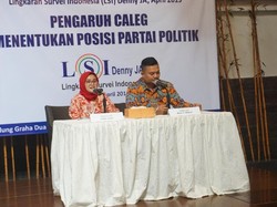 LSI: Fokus ke Pilpres, 70,6 Persen Publik Tak Kenal Caleg