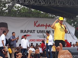 Dampingi Maruf Kampanye, Airlangga Tanya Kesiapan Pendukung Menangkan 01