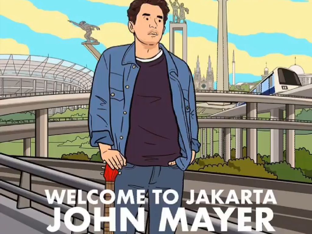 Ada MRT di Ilustrasi John Mayer, Hari Prast Ingin Ikon Jakarta Mendunia Ada MRT di Ilustrasi John Mayer, Hari Prast Ingin Ikon Jakarta Mendunia