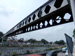 Hari Ini JPO Pasar Minggu Bakal Direvitalisasi