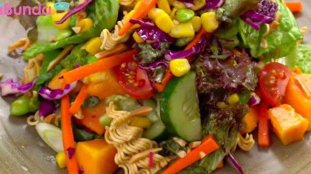 Resep salad mi
