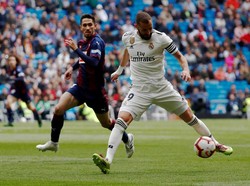 Hasil Liga Spanyol: Dua Gol Benzema Menangkan Madrid atas Eibar