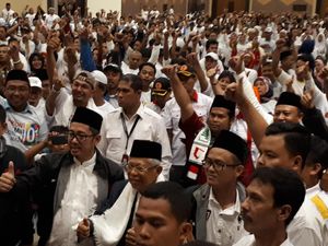 Hadiri Deklarasi Relawan, Maruf Ajak Orang Banten Pilih Putra Daerah