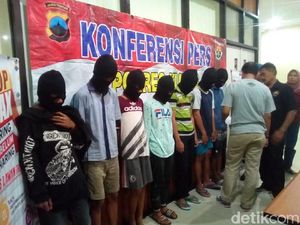 Bacok Korban Hingga Kritis, 7 Begal Remaja Diringkus Polres Kudus Bacok Korban Hingga Kritis, 7 Begal Remaja Diringkus Polres Kudus